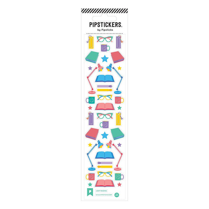 Light Reading Sticker Sheet | Pipsticks