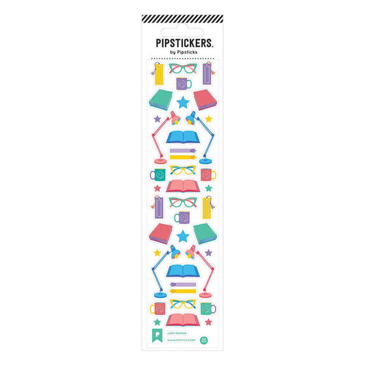 Light Reading Sticker Sheet | Pipsticks