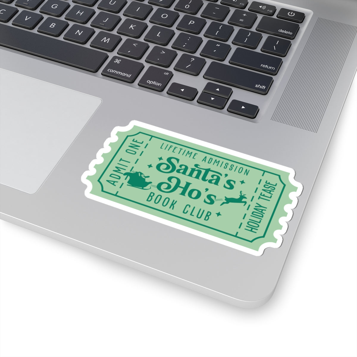 Santa's Ho's Book Club Ticket Kiss-Cut Stickers (AVAILABLE ONLINE ONLY)