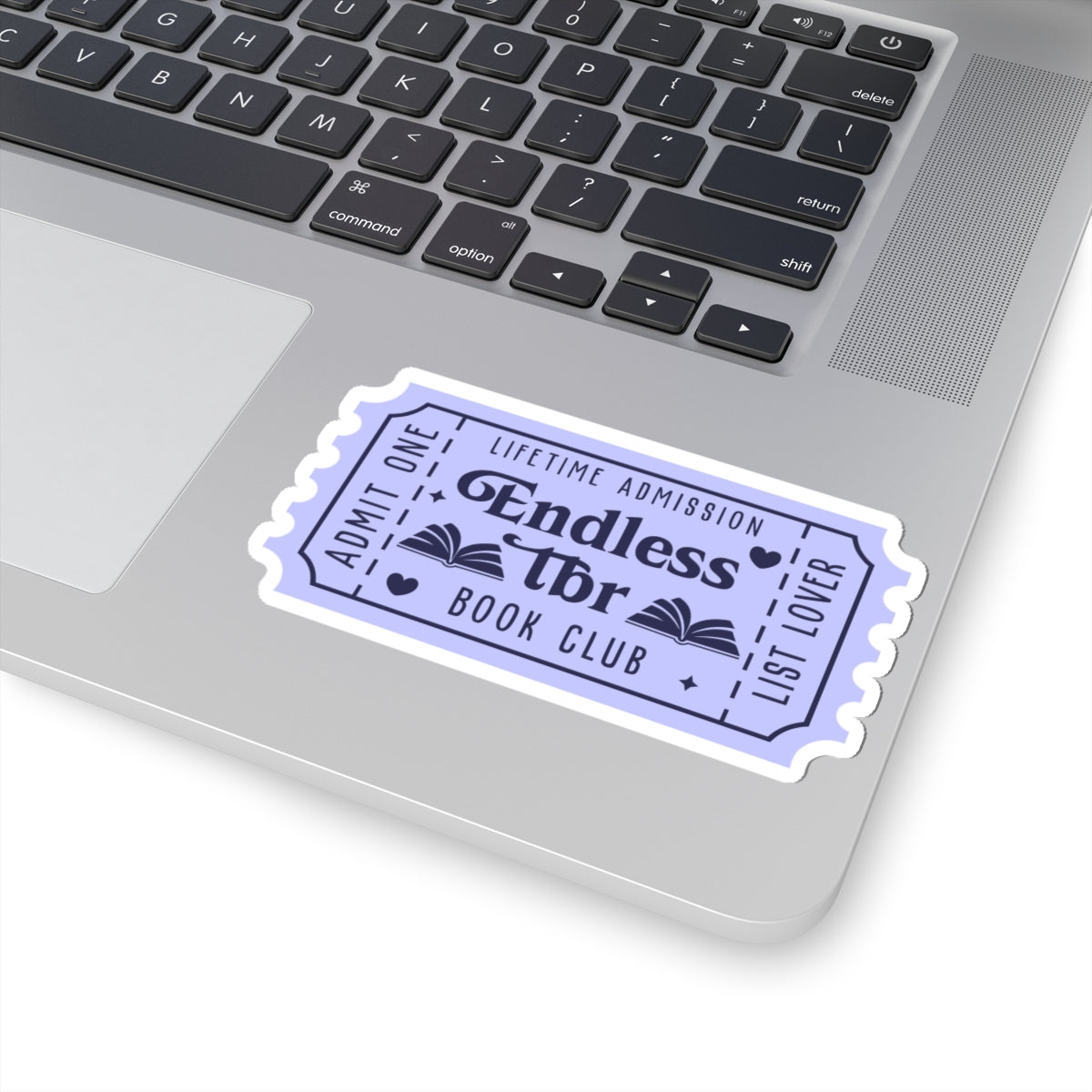Endless TBR Book Club Ticket Kiss-Cut Stickers (AVAILABLE ONLINE ONLY)