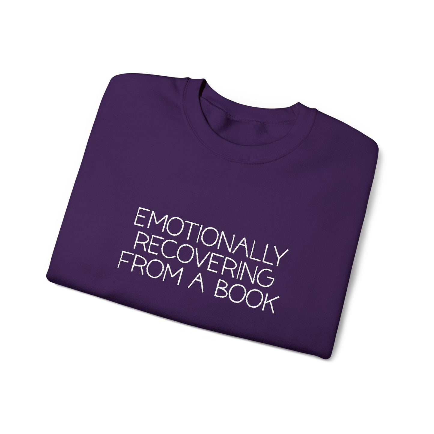 Emotionally Recovering From a Book Unisex Heavy Blend™ Crewneck Sweatshirt