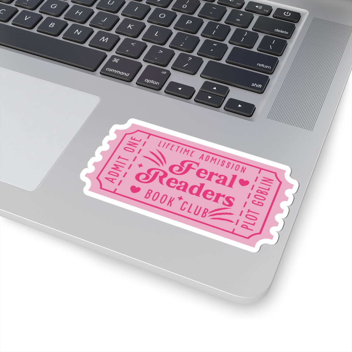 Feral Readers Book Club Ticket Kiss-Cut Stickers (Available Online Only)