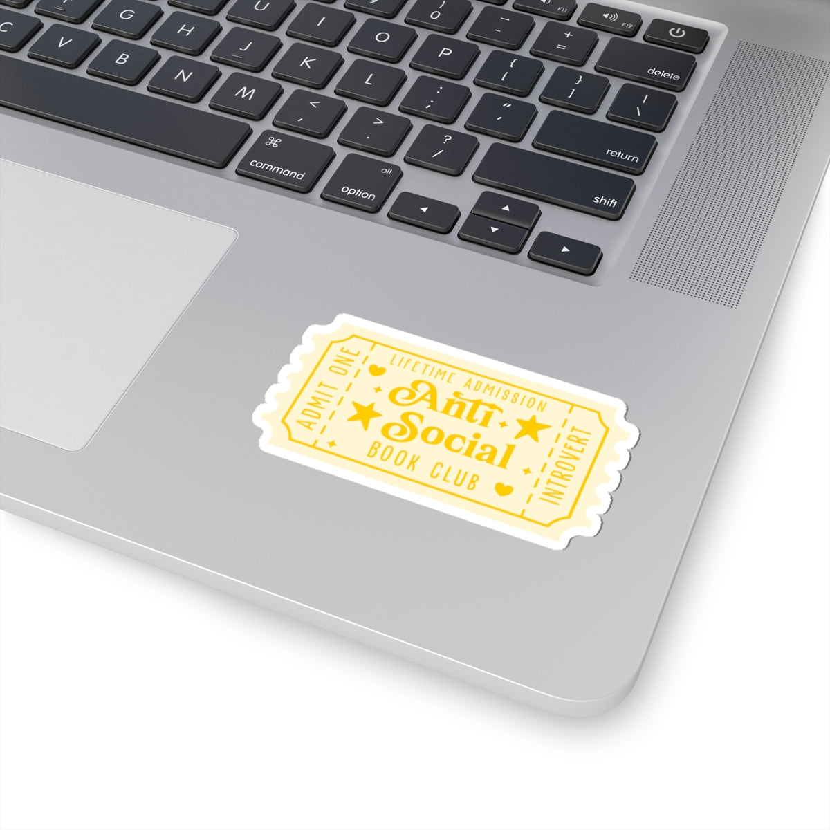 Anti-social Book Club Ticket Kiss-Cut Stickers (Available Online Only)