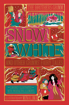 Snow White and Other Grimms' Fairy Tales Lavishly Illustrated With Interactive Elements by Minalima