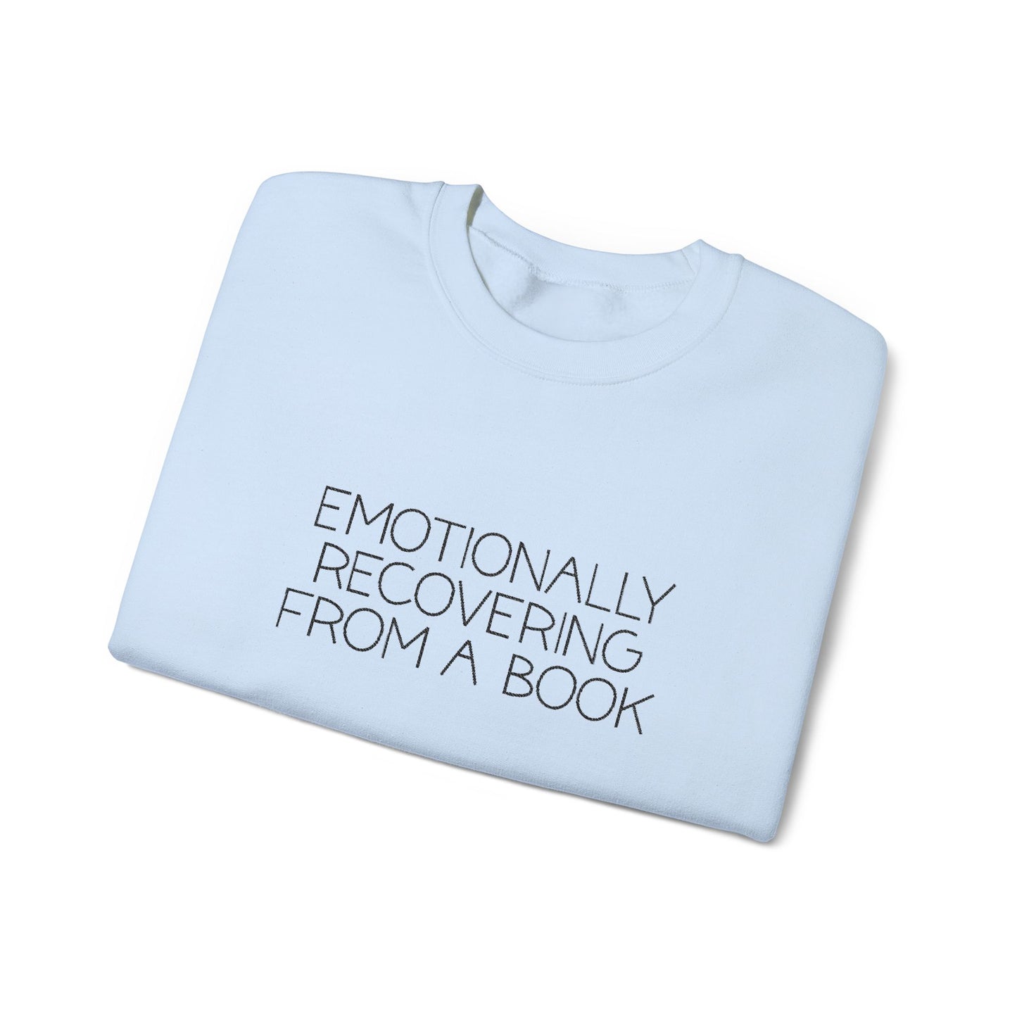 Emotionally Recovering from a Book Unisex Heavy Blend™ Crewneck Sweatshirt