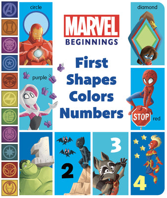 Marvel Beginnings: First Shapes, Colors, Numbers by  Sheila Sweeny Higginson ,  Marvel Press Artist  (Cover Art) ,  Jay Fosgitt  (Illustrator)