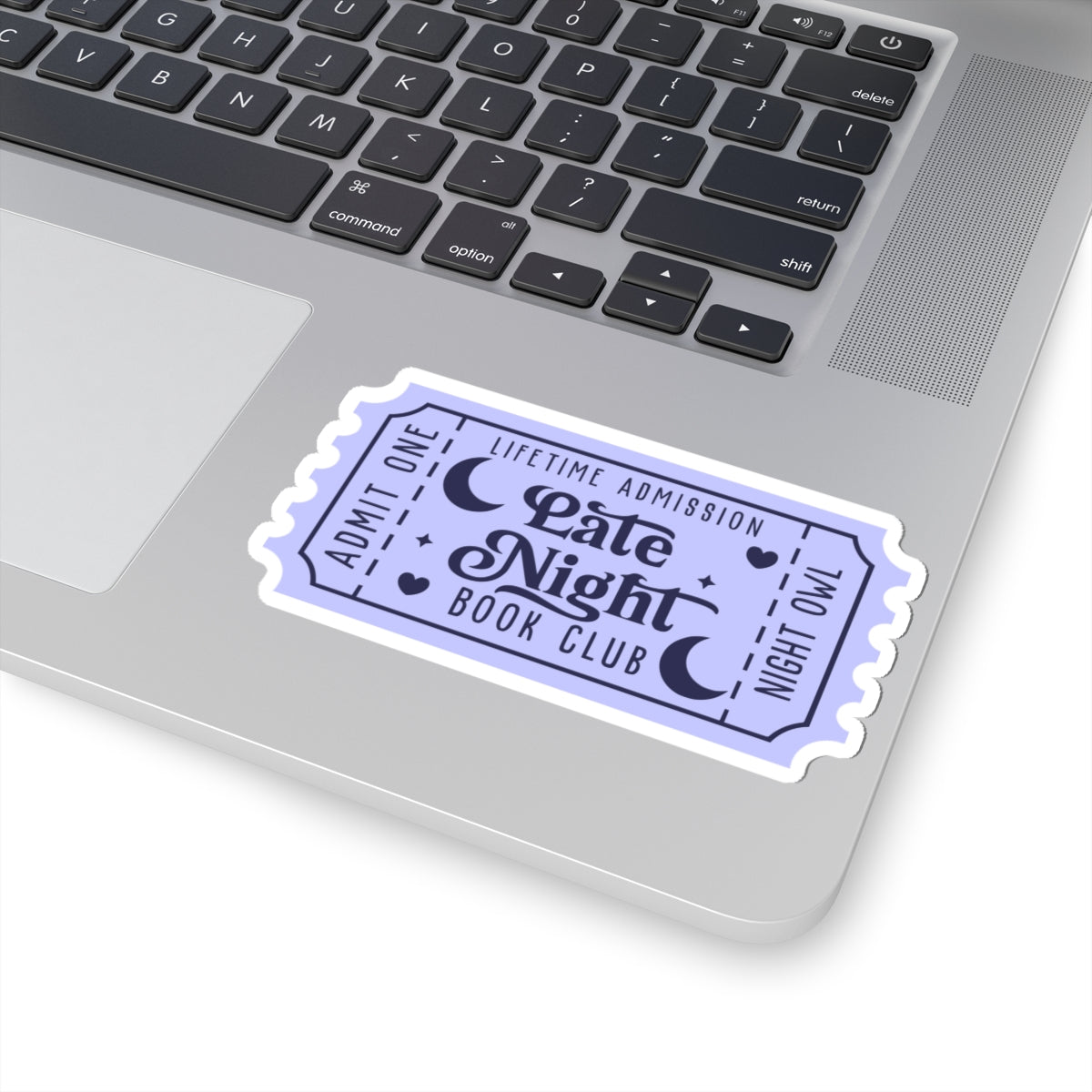 Late Night Book Club Ticket Kiss-Cut Stickers (Available Online Only)