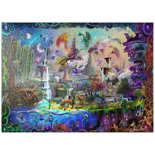 Rose Khan : Magical Mythology 1000 Piece Puzzle (Signed By Artist)