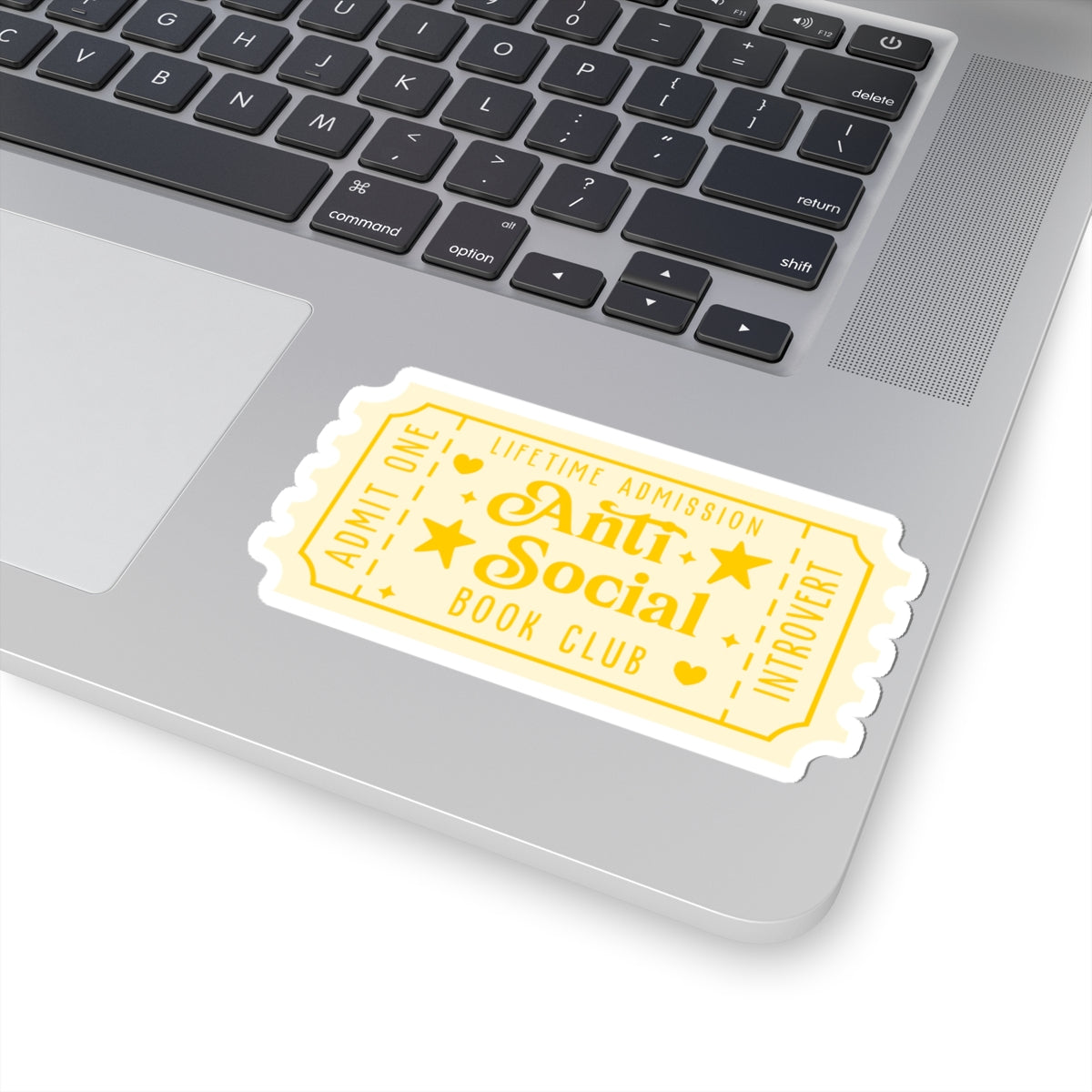 Anti-social Book Club Ticket Kiss-Cut Stickers (Available Online Only)