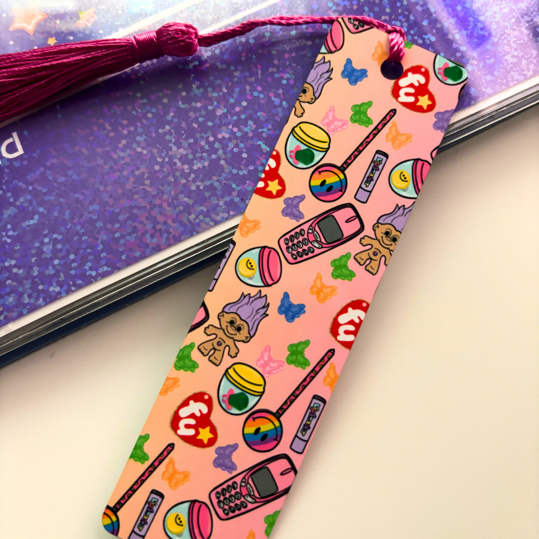 Simply Me, Kish - Y2K Vibes | Metal Bookmark