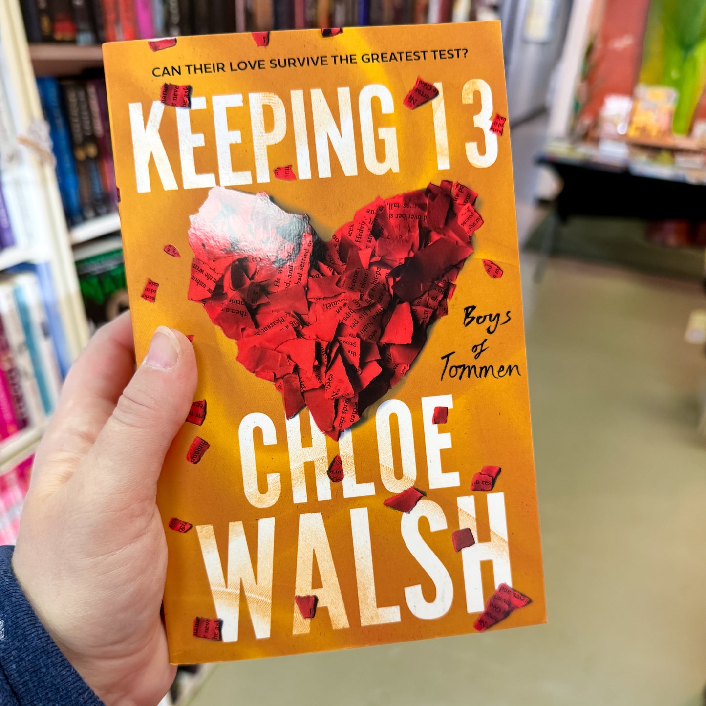 Keeping 13: Epic, emotional and addictive romance from the TikTok phenomenon (The Boys of Tommen) by Chloe Walsh (UK Cover)