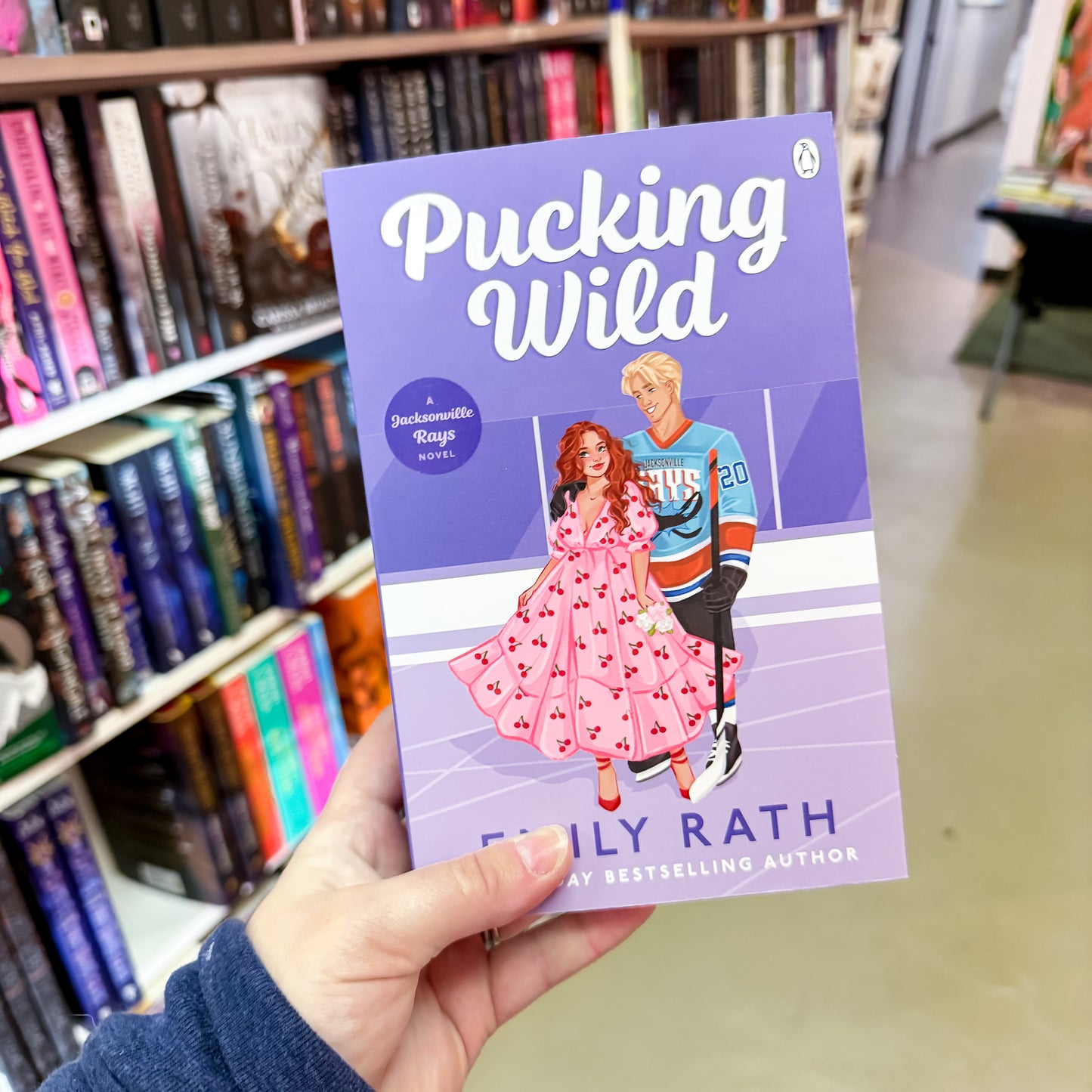 Pucking Wild by Emily Rath (Jacksonville Rays)(UK Cover)