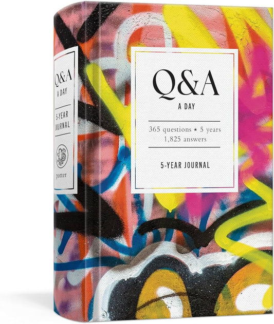 Q&A a Day Graffiti 5-Year Journal Part of Q&A a Day
