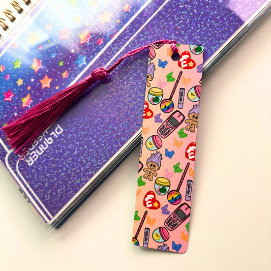 Simply Me, Kish - Y2K Vibes | Metal Bookmark