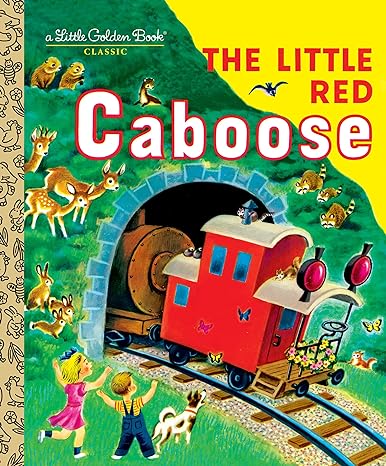 The Little Red Caboose: Little Golden Book