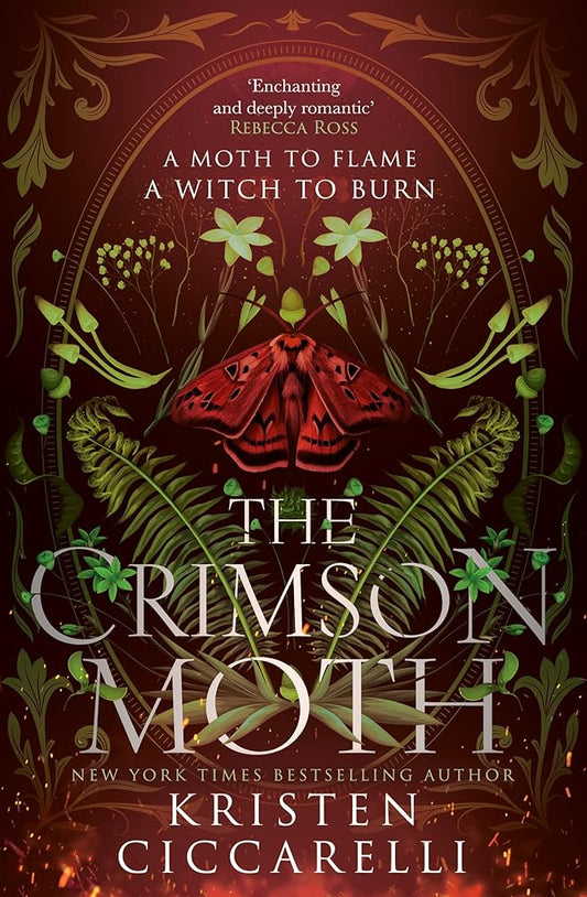 The Crimson Moth: The perfect witch x witch hunter, enemies to lovers, YA romantasy that is a 2024 TikTok favourite: Book 1 cover image