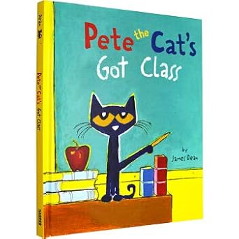 皮特猫 英文原版绘本 Pete the Cat's Got Class 精装儿童故事图画书 吴敏兰书单 cover image