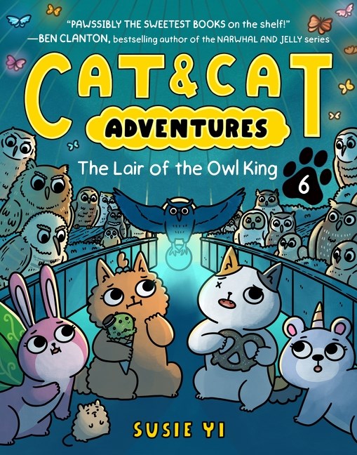 Picture Book Subscription Box February Selection: Cat & Cat Adventures: The Lair of the Owl King and The Monster and Puppet Show!-Elephant & Piggie Like Reading! by Mo Willems
