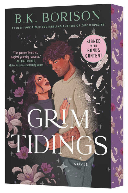 PREORDER: Grim Tidings Indie Signed Exclusive Edition: A Novel (Ghosted, 2) by B.K. Borison