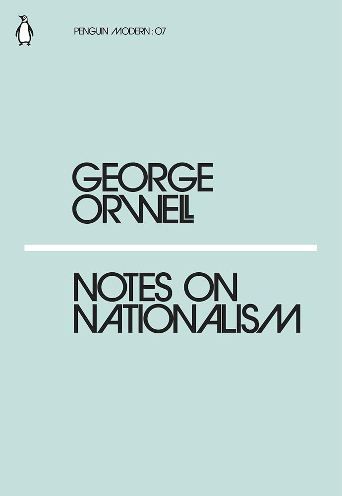 Notes on Nationalism (Penguin Modern) cover image