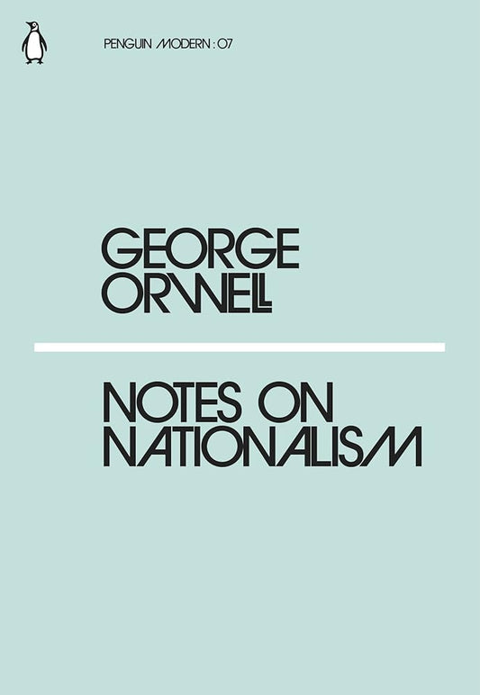 Notes on Nationalism (Penguin Modern) cover image