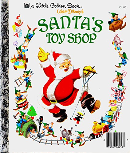 A Little Golden Book: Santa's Toy Shop