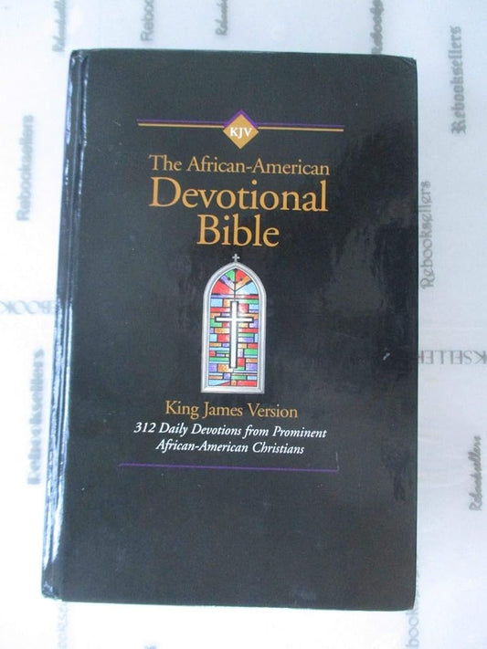 KJV African-American Devotional Bible Hardcover cover image