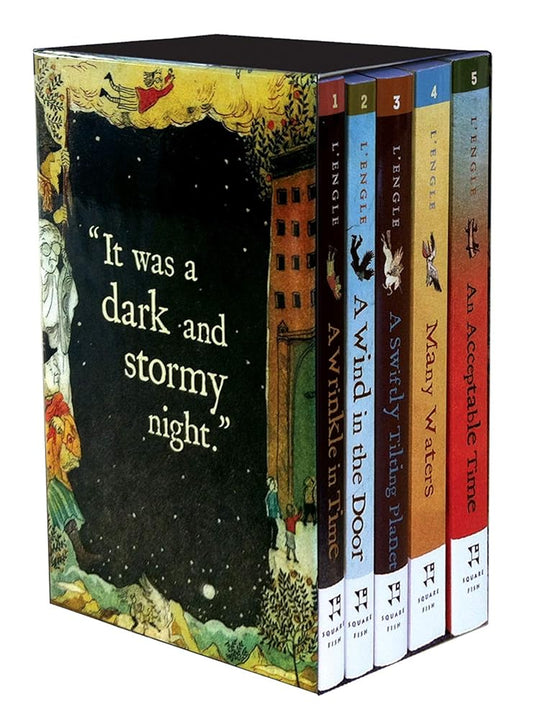 The Wrinkle in Time Quintet Boxed Set (A Wrinkle in Time, A Wind in the Door, A Swiftly Tilting Planet, Many Waters, An Acceptable Time) cover image