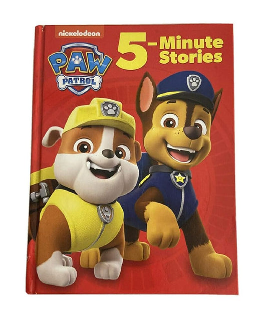 Paw Patrol 5-Minute Stories (5-Minute Stories) Hardcover cover image