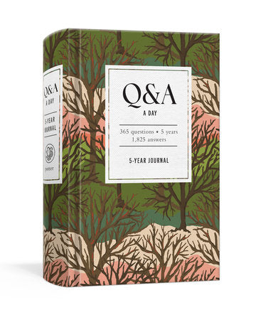 Q&A a Day Woodland 5-Year Journal Part of Q&A a Day