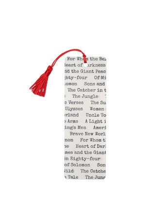 Out of Print: Banned Books Lenticular Bookmark