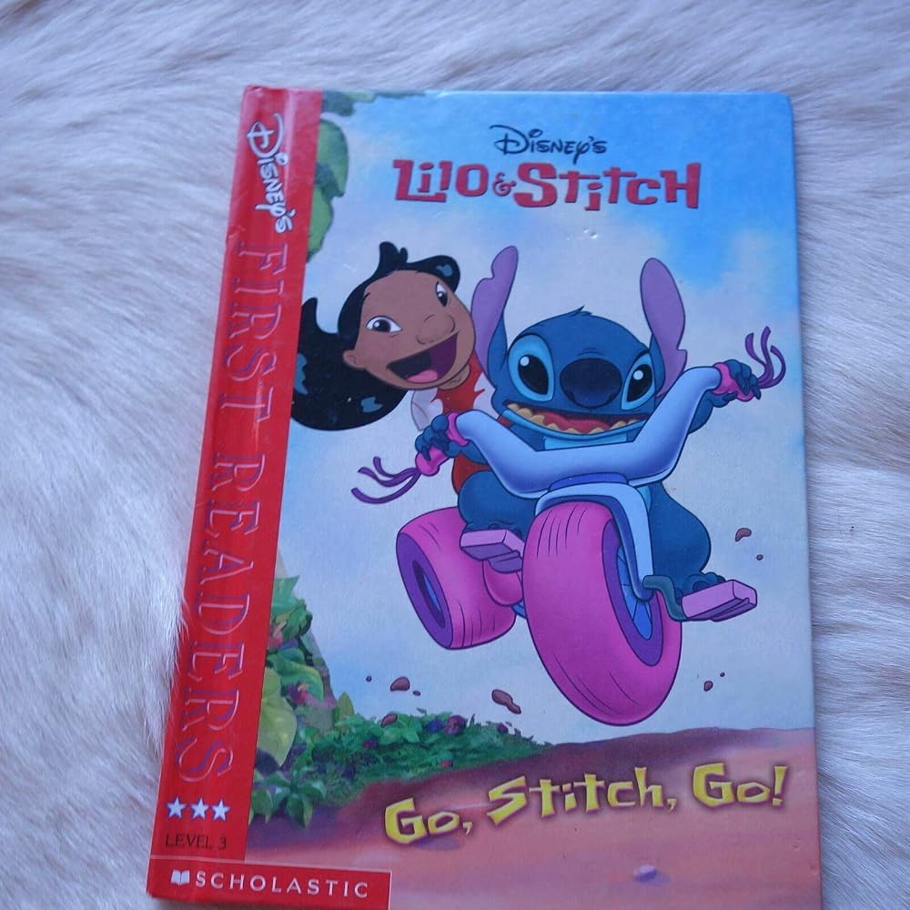 Go Stitch Go! Lilo and Stitch First Readers Level 3 (Disney) cover image