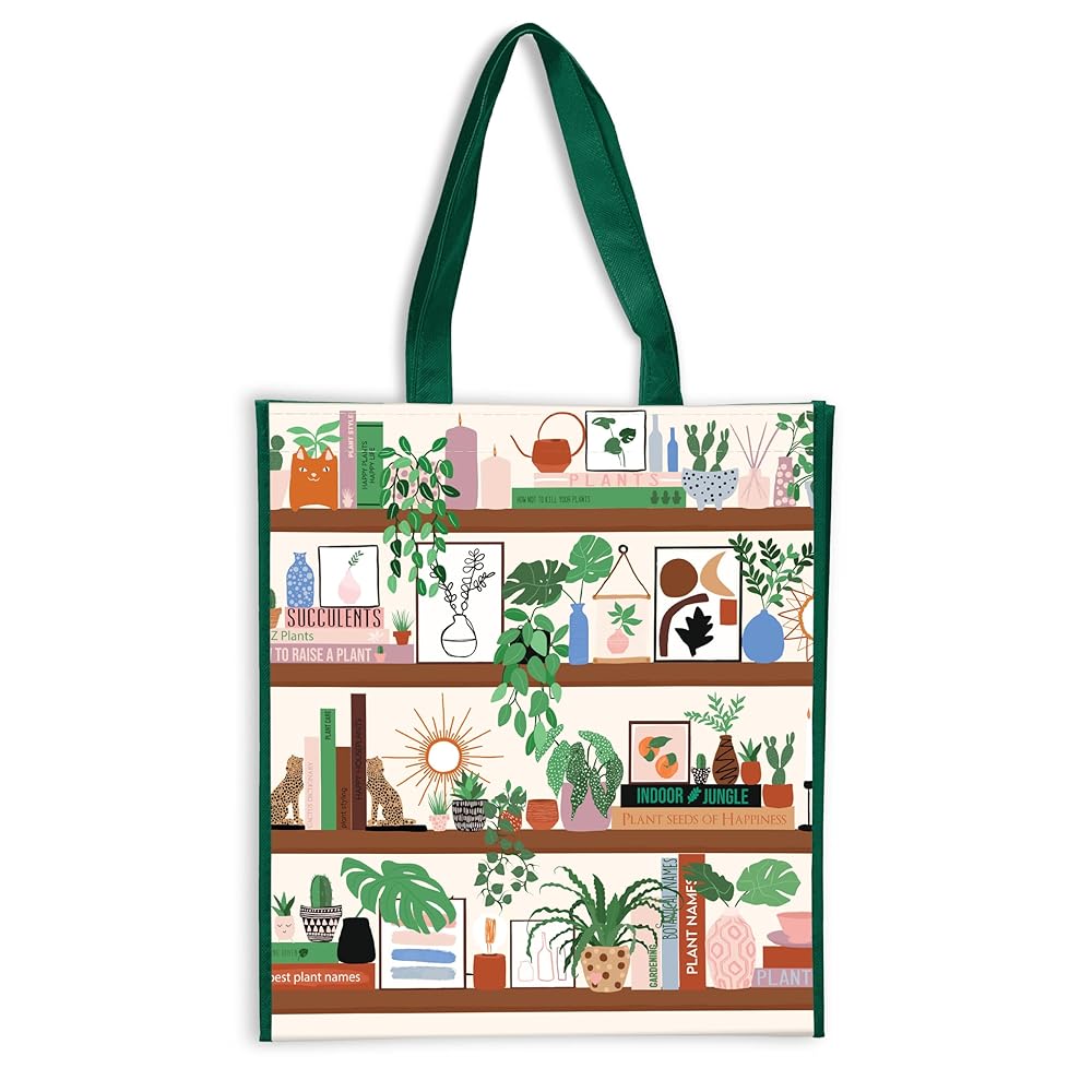 Plant Shelfie Reusable Shopping Bag cover image