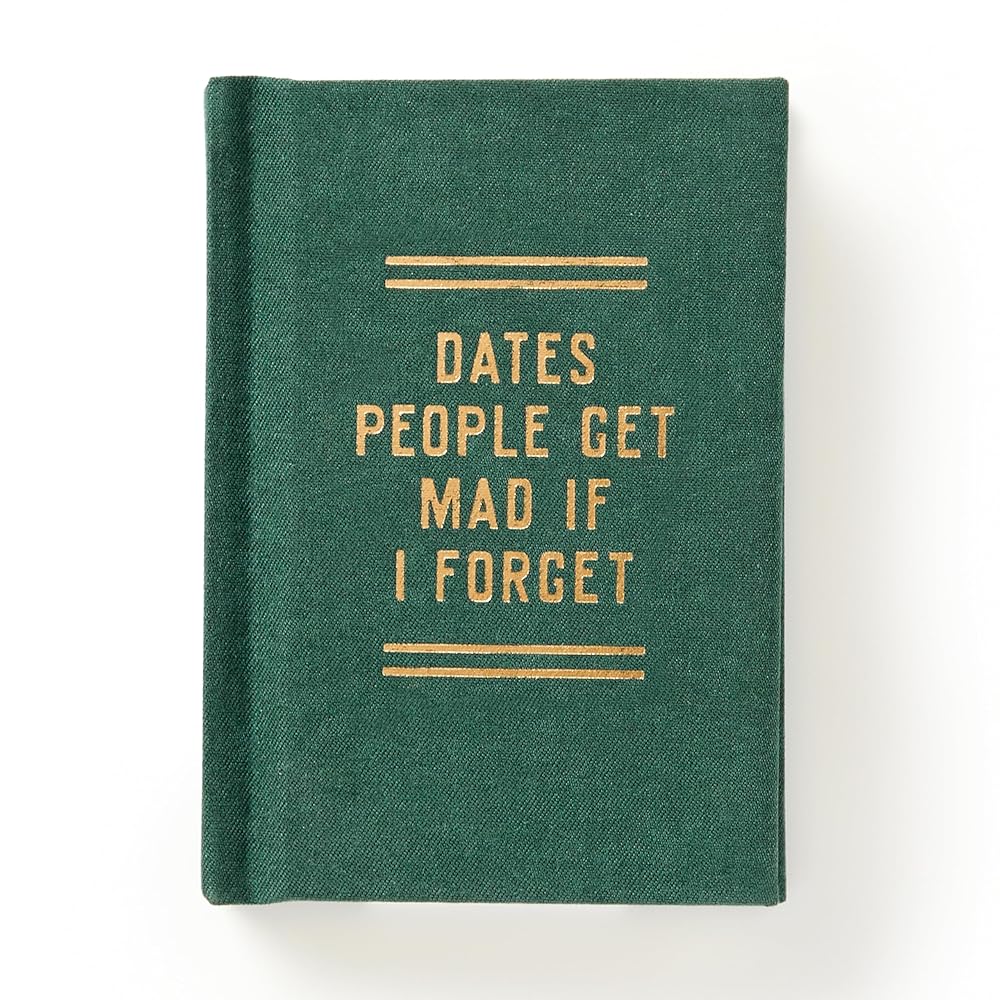Dates People Get Mad If I Forget Tiny Diary cover image
