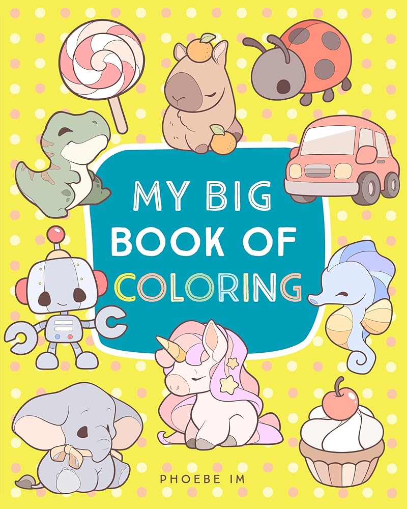 My Big Book of Coloring cover image