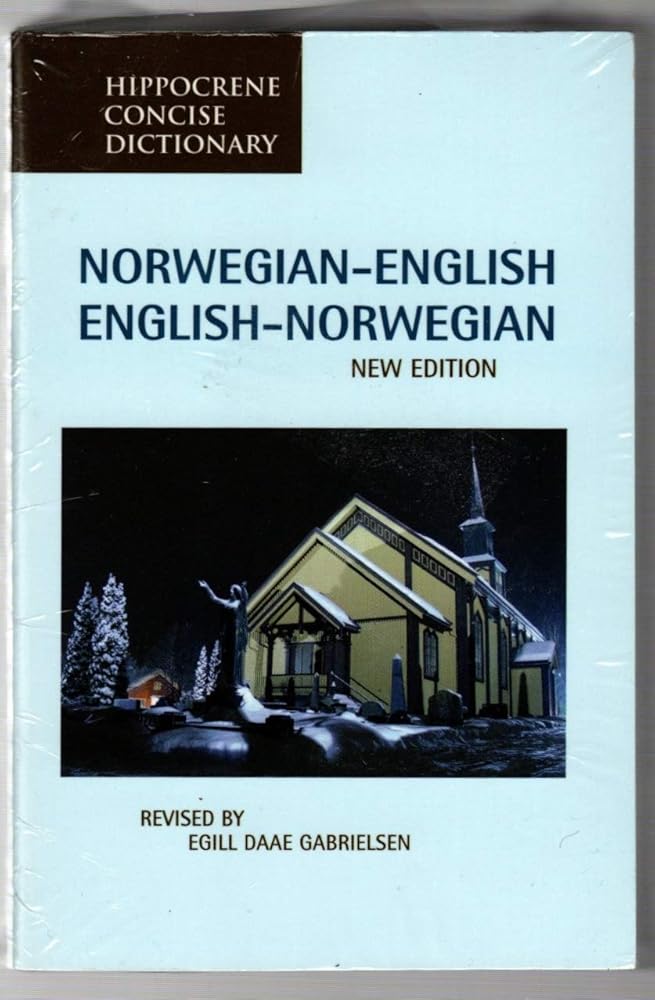 English-Norwegian / Norwegian-English Dictionary (English and Norwegian Edition) cover image