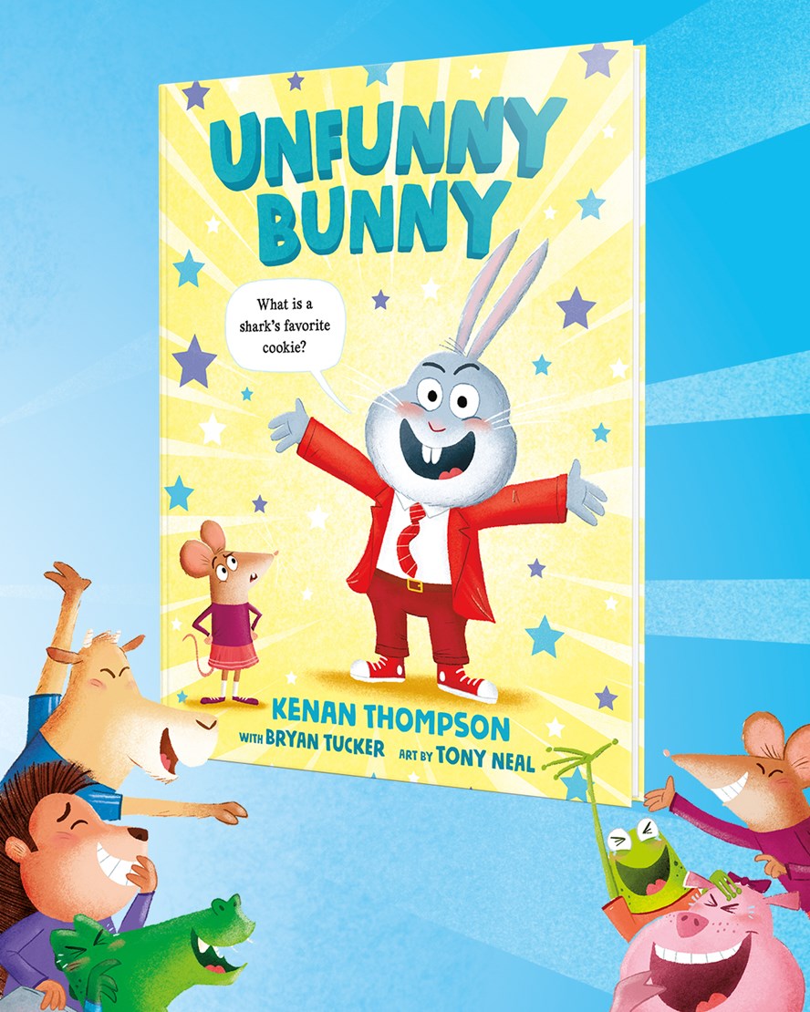 Pre-Order: Unfunny Bunny by Kenan Thompson, Bryan Tucker, Tony Neal (SIGNED)
