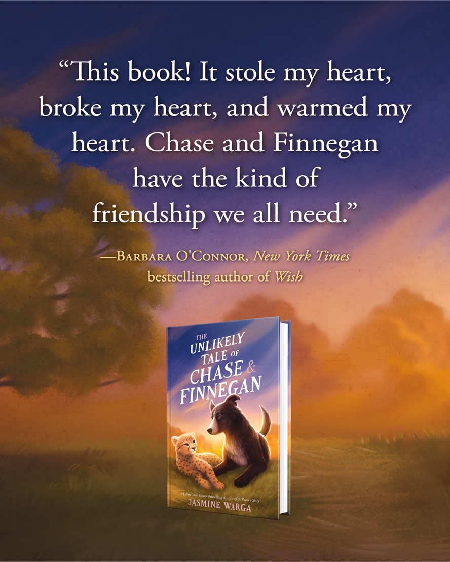 PRE-ORDER: The Unlikely Tale of Chase and Finnegan by Jasmine Warga (SIGNED)
