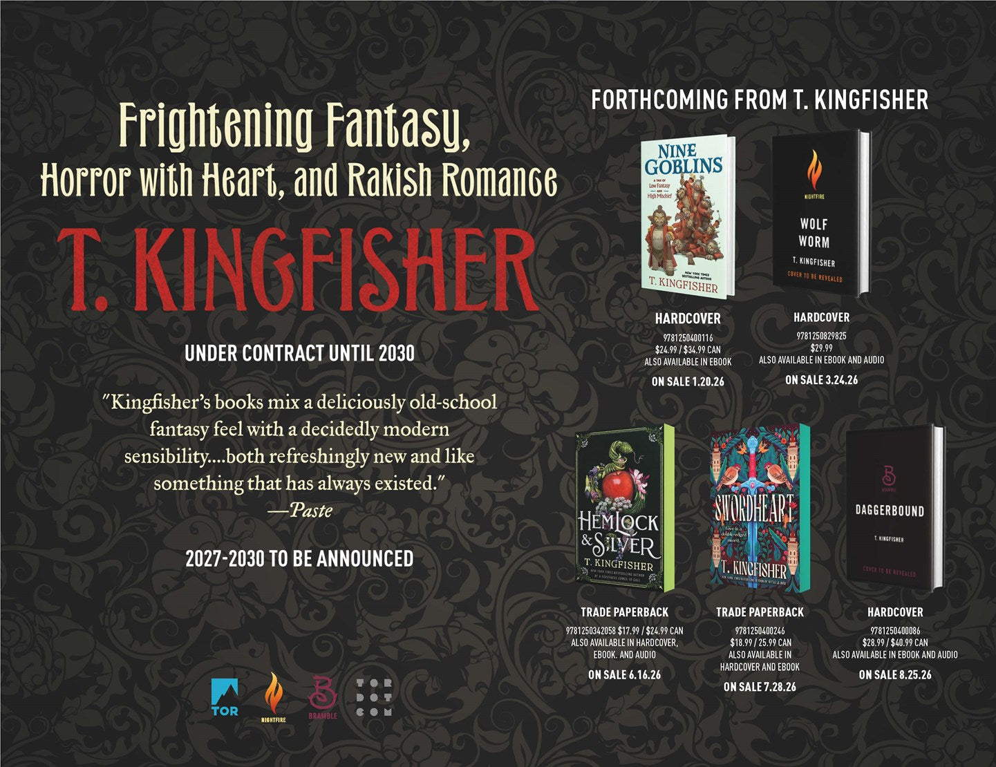 Pre-Order: Wolf Worm by T. Kingfisher (SIGNED COPIES)