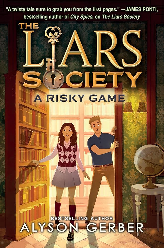 A Risky Game (The Liars Society #2) cover image