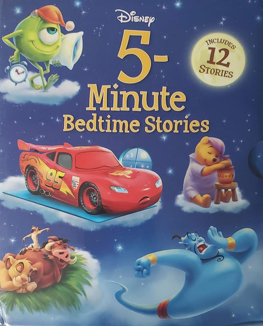 Disney 5-Minute Bedtime Stories: Includes 12 Stories cover image
