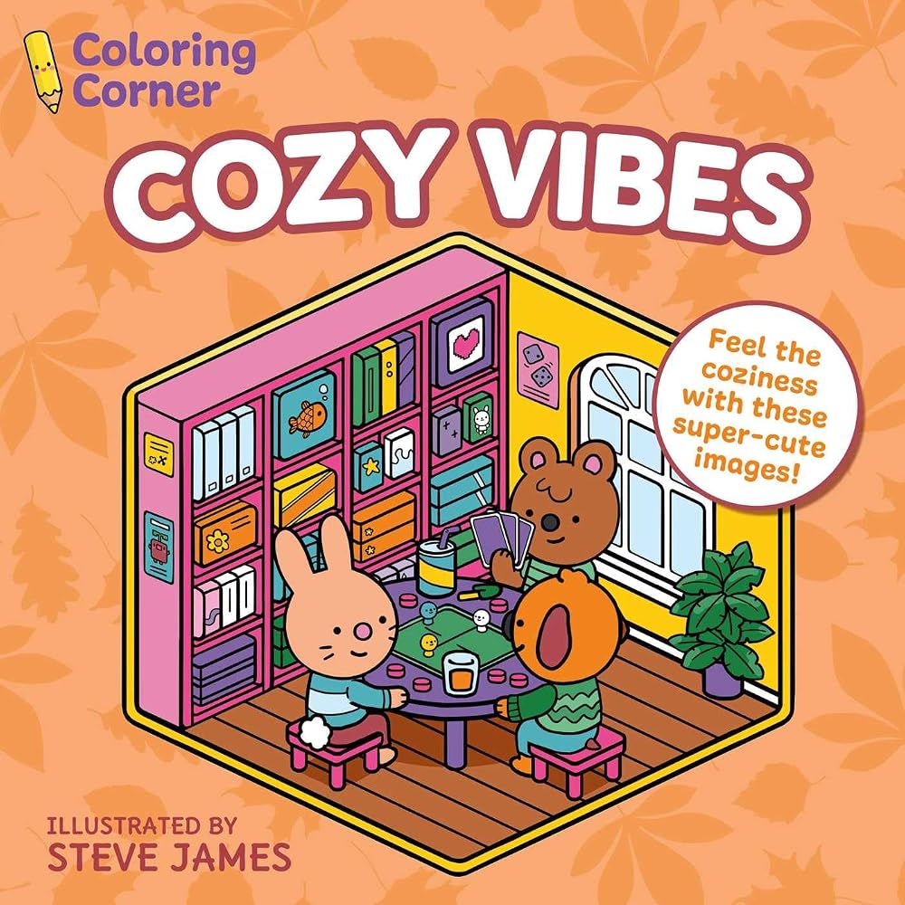 Coloring Corner: Cozy Vibes cover image