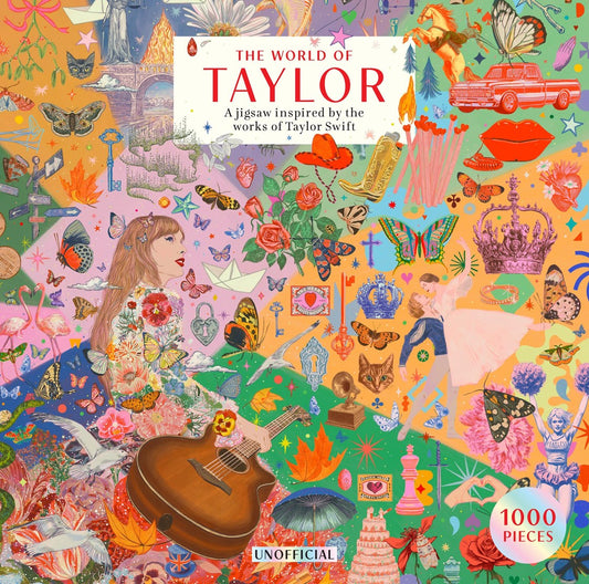 The World of Taylor 1000 Piece Puzzle:  An unofficial puzzle inspired by the works of Taylor Swift