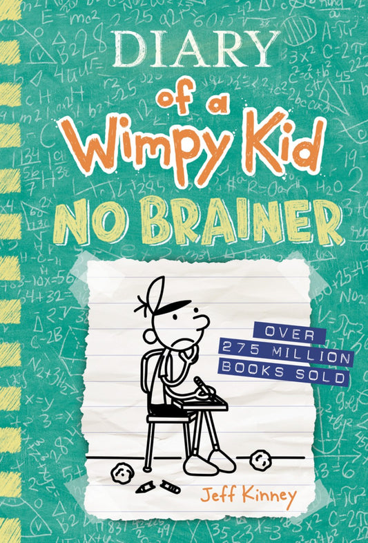 Diary of a Wimpy Kid: No Brainer by Jeff Kinney (Book 18)