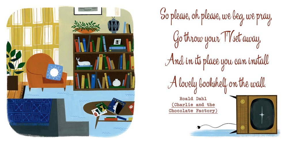 Why We Read : Quotations for Book Lovers by Artist  Ellen Surrey
