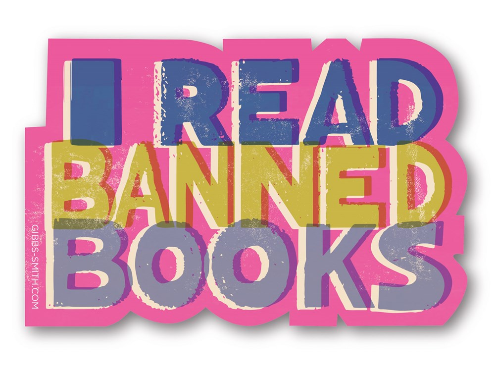 I Read Banned Books Sticker