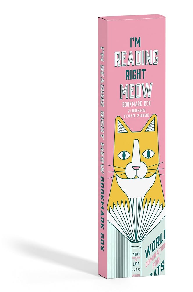 I'm Reading Right Meow Bookmark Box cover image