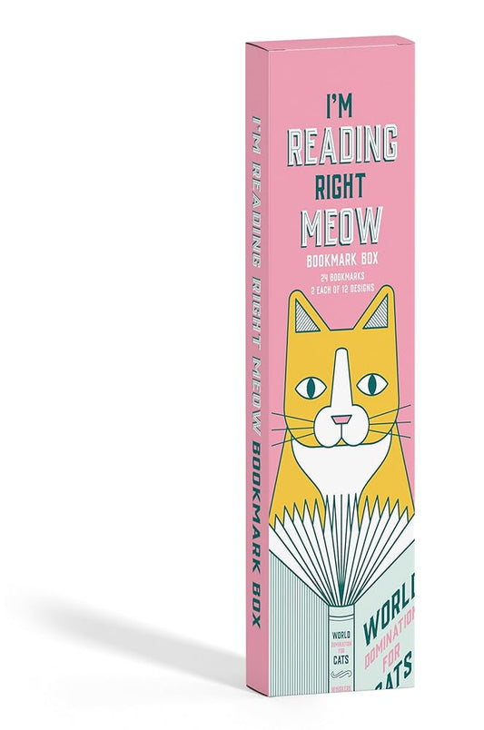I'm Reading Right Meow Bookmark Box cover image