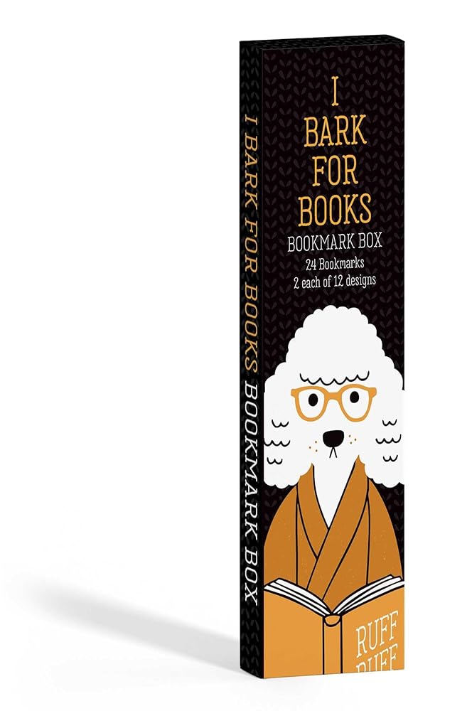 I Bark for Books Bookmark Box cover image