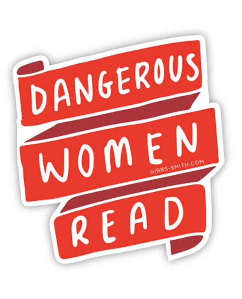 Dangerous Women Read Sticker (Pack of 6) cover image